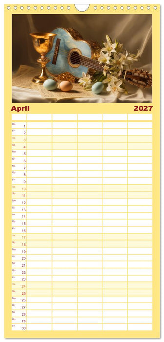 Klang der Ewigkeit (CALVENDO Familienplaner 2027)
