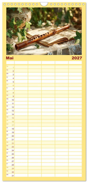 Klang der Ewigkeit (CALVENDO Familienplaner 2027)