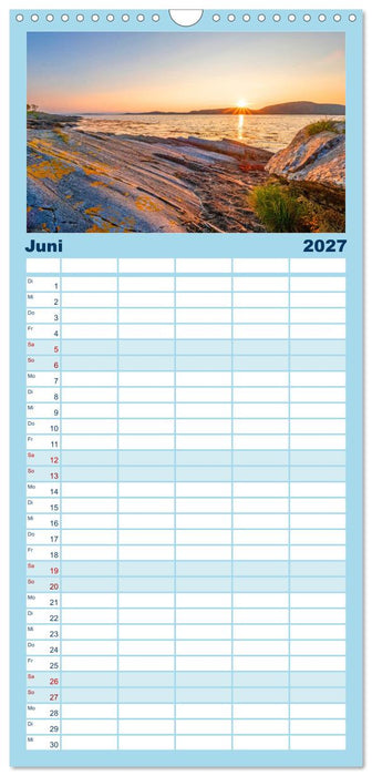Lofoten - Norwegens Juwelen (CALVENDO Familienplaner 2027)
