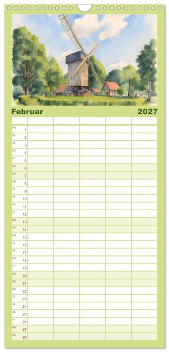 Liebenswerte Stadt Münster (CALVENDO Familienplaner 2027)