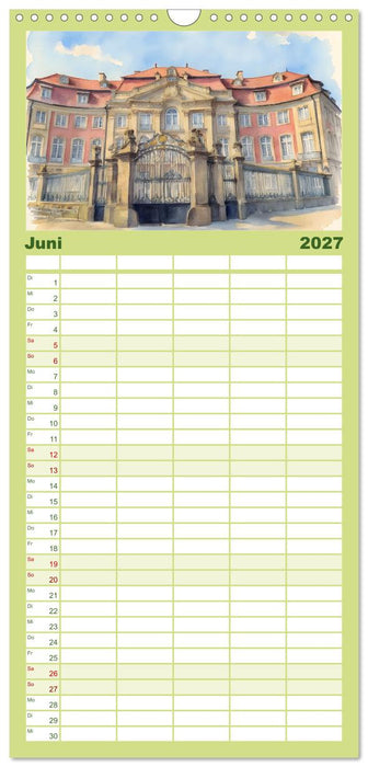 Liebenswerte Stadt Münster (CALVENDO Familienplaner 2027)
