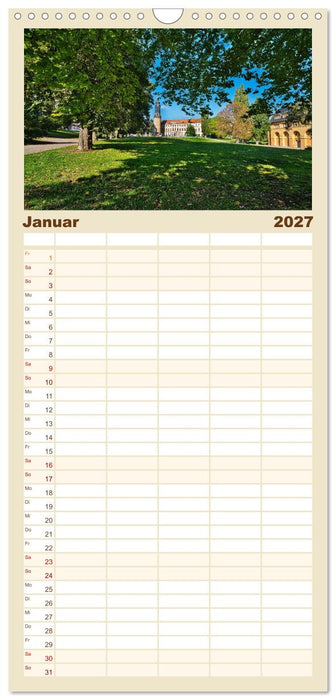 Weimar - Mit Plan durch das Jahr (CALVENDO Familienplaner 2027)