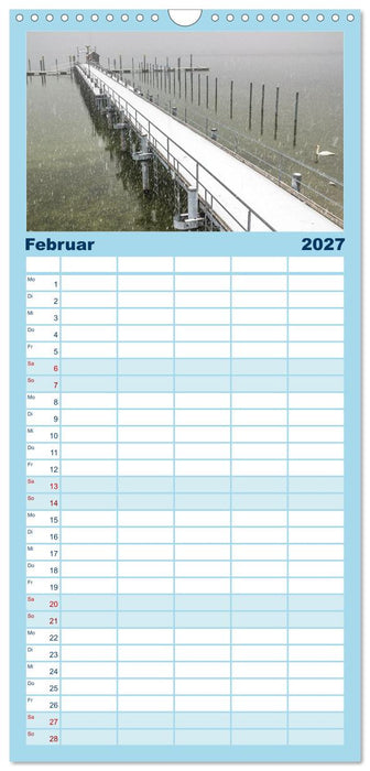 Drei Länder ein See - Bodensee (CALVENDO Familienplaner 2027)