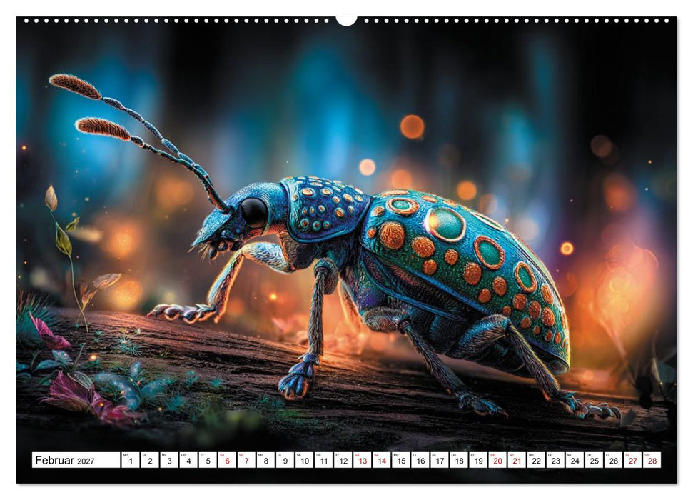 Magische Leuchtinsekten (CALVENDO Wandkalender 2027)