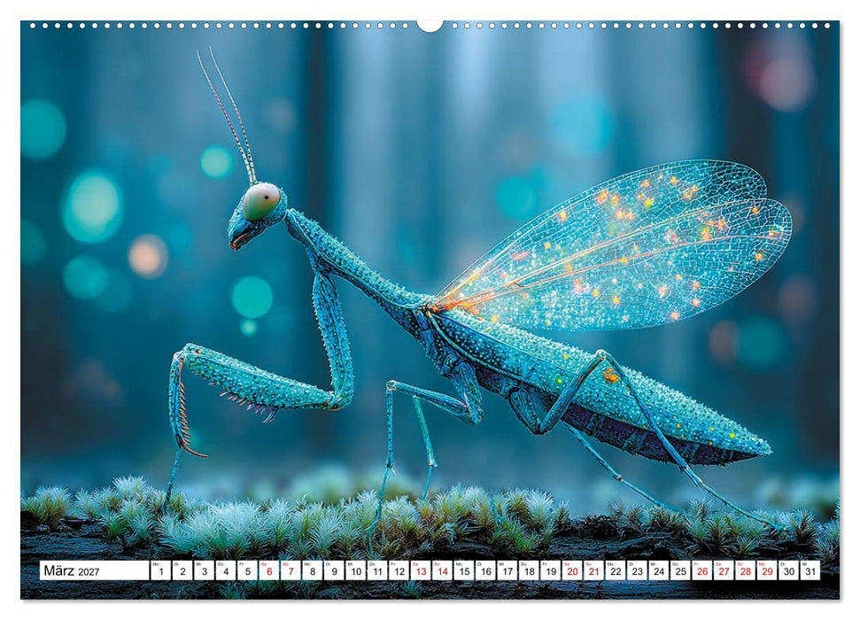 Magische Leuchtinsekten (CALVENDO Wandkalender 2027)