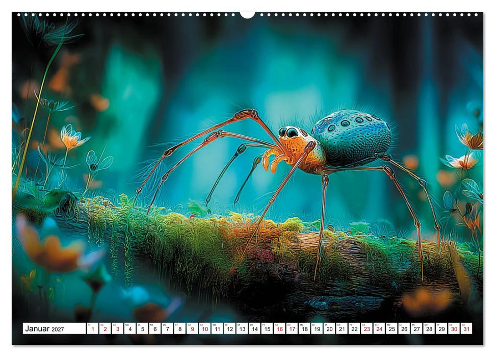 Magische Leuchtinsekten (CALVENDO Premium Wandkalender 2027)