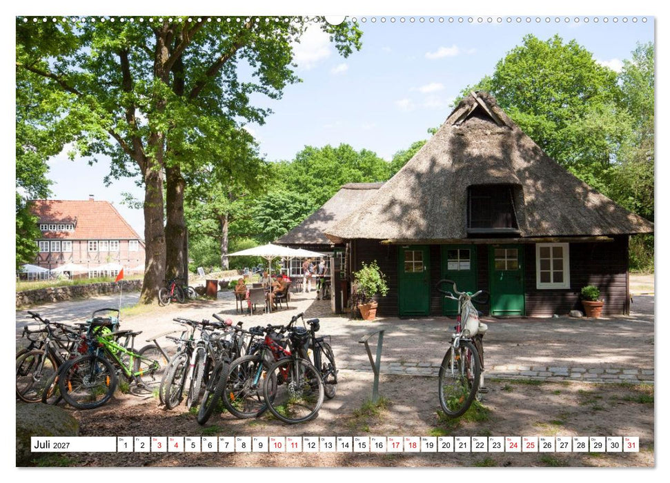 Radland Deutschland - Lüneburger Heide (CALVENDO Premium Wandkalender 2027)