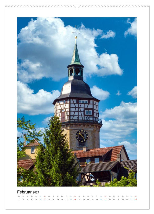 Unterwegs in und um Backnang (CALVENDO Premium Wandkalender 2027)