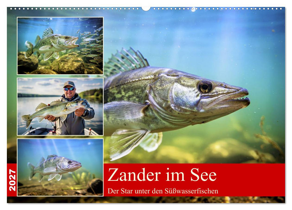 Zander im See (CALVENDO Wandkalender 2027)
