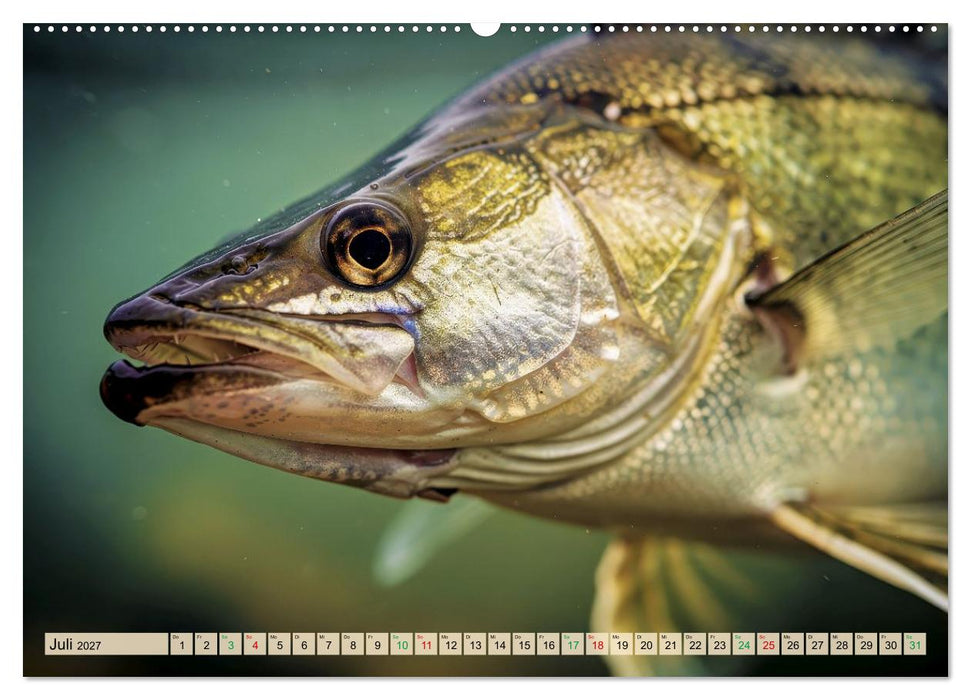 Zander im See (CALVENDO Premium Wandkalender 2027)