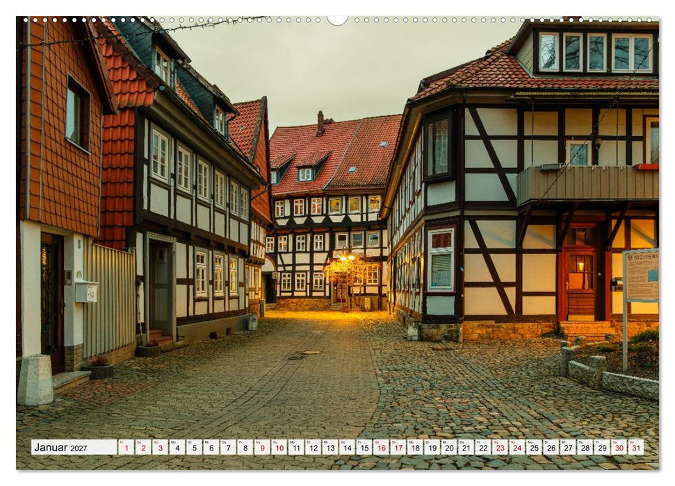 Ein Blick auf Osterode am Harz in Farbe (CALVENDO Premium Wandkalender 2027)