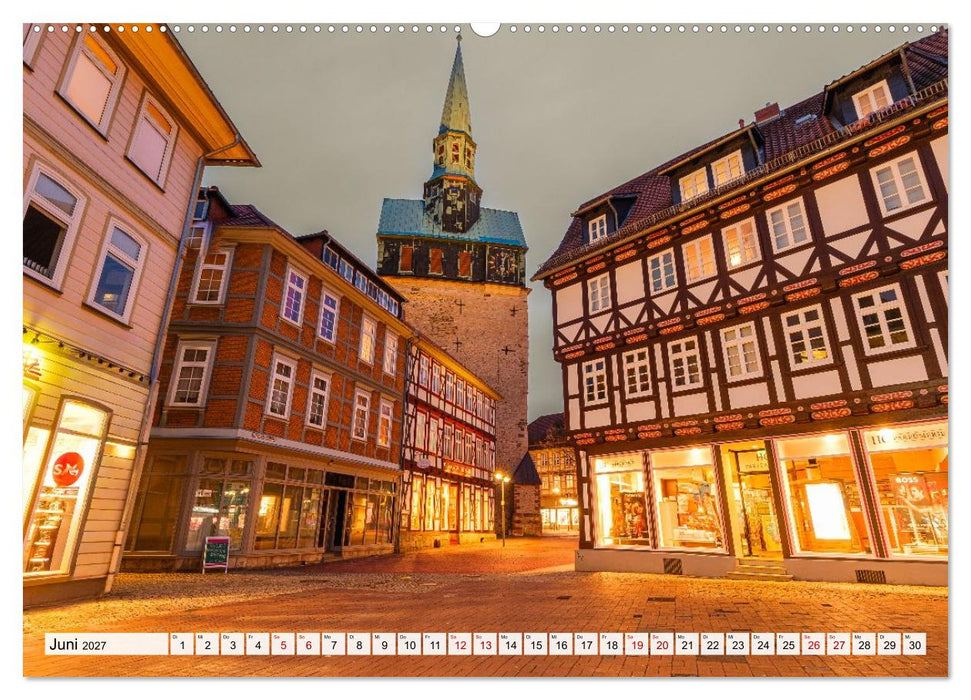 Ein Blick auf Osterode am Harz in Farbe (CALVENDO Premium Wandkalender 2027)