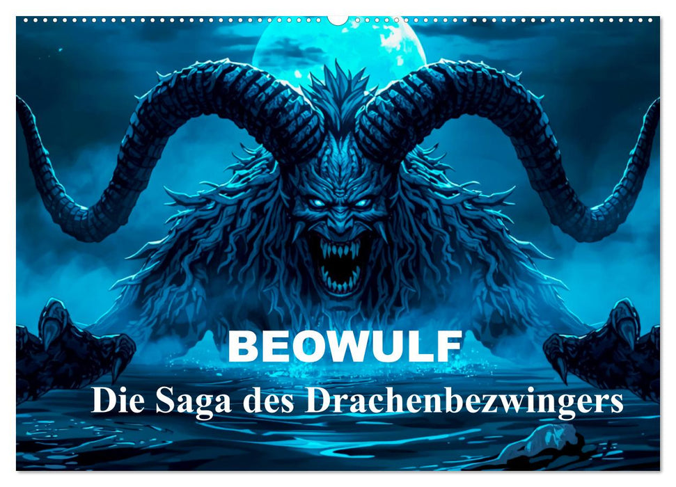 Beowulf – Die Saga des Drachenbezwingers (CALVENDO Wandkalender 2027)