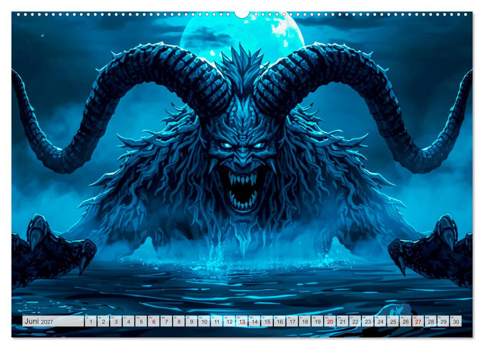 Beowulf – Die Saga des Drachenbezwingers (CALVENDO Wandkalender 2027)