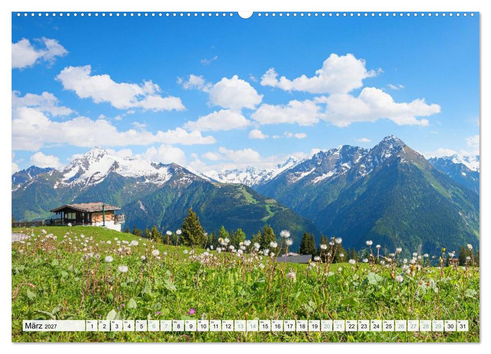 Zillertal - Bergidylle rund um Mayrhofen 2027 (CALVENDO Wandkalender 2027)