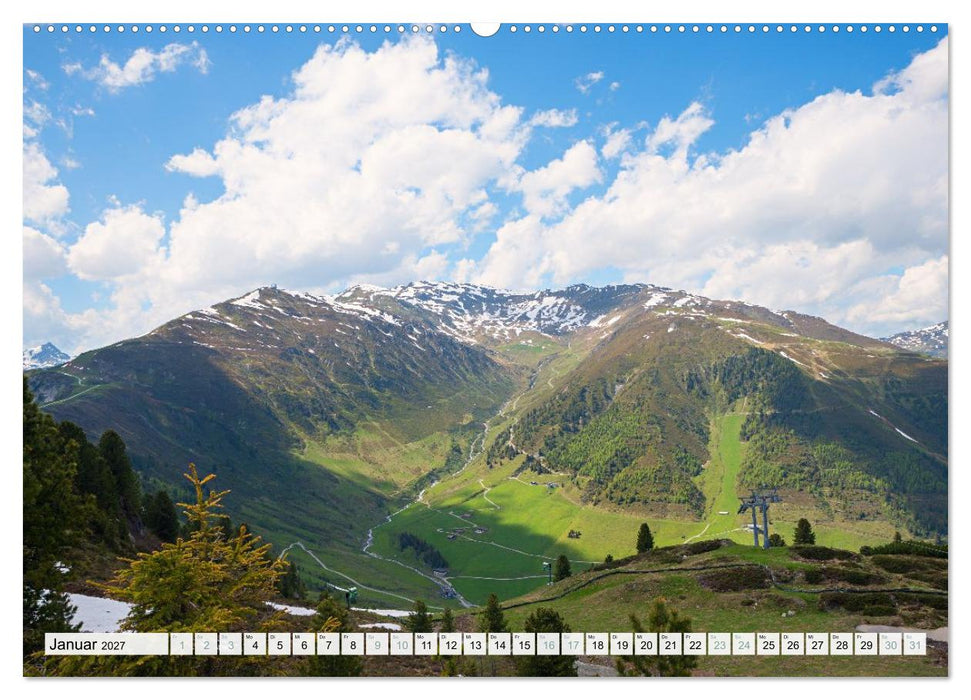 Zillertal - Bergidylle rund um Mayrhofen 2027 (CALVENDO Premium Wandkalender 2027)
