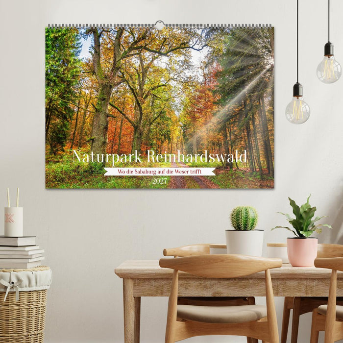 Naturpark Reinhardswald - Wo die Sababurg auf die Weser trifft (CALVENDO Wandkalender 2027)