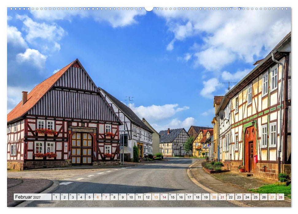 Naturpark Reinhardswald - Wo die Sababurg auf die Weser trifft (CALVENDO Wandkalender 2027)