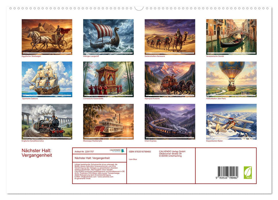 Nächster Halt: Vergangenheit (CALVENDO Premium Wandkalender 2027)