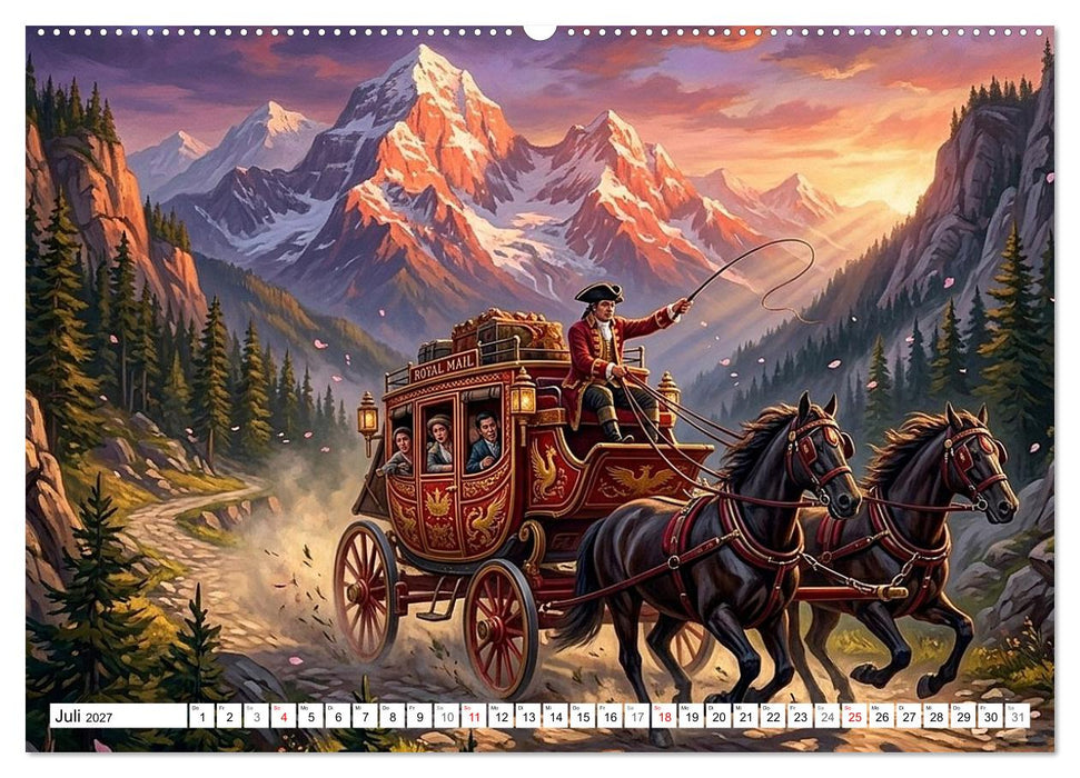 Nächster Halt: Vergangenheit (CALVENDO Premium Wandkalender 2027)