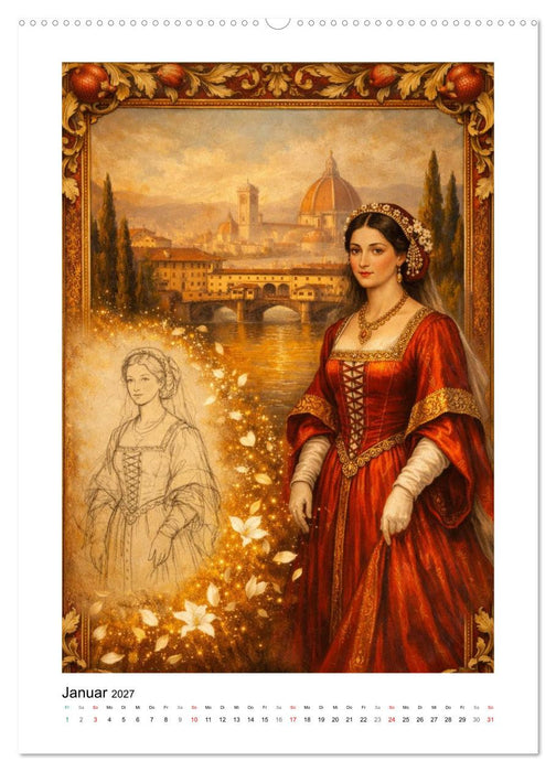 Renaissance Weltreise (CALVENDO Premium Wandkalender 2027)