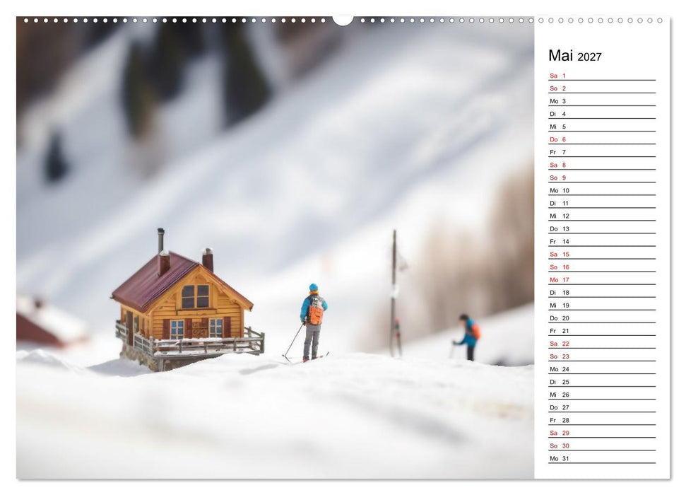 Miniatur Weltreise (CALVENDO Wandkalender 2027)