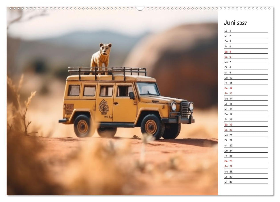 Miniatur Weltreise (CALVENDO Wandkalender 2027)