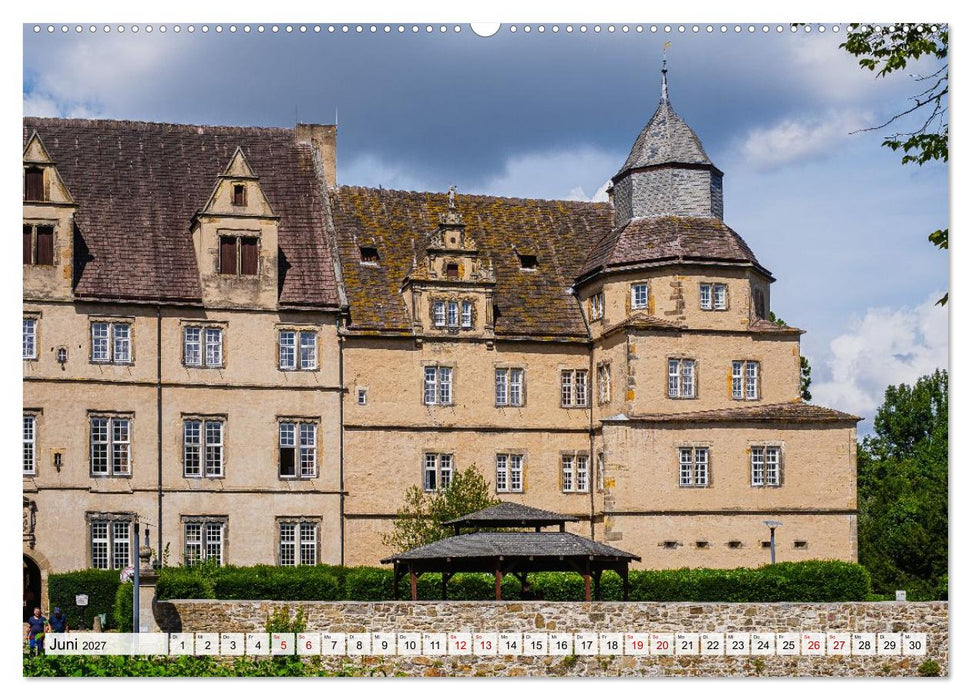 Die Obere Weser - von Hamel bis zur Porta Westfalica (CALVENDO Wandkalender 2027)