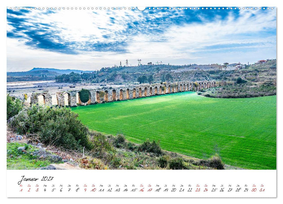 TÜRKISCHE RIVIERA - Antike. Küste. Licht. (CALVENDO Wandkalender 2027)