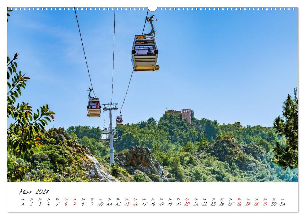 TÜRKISCHE RIVIERA - Antike. Küste. Licht. (CALVENDO Wandkalender 2027)