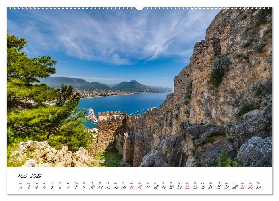 TÜRKISCHE RIVIERA - Antike. Küste. Licht. (CALVENDO Wandkalender 2027)