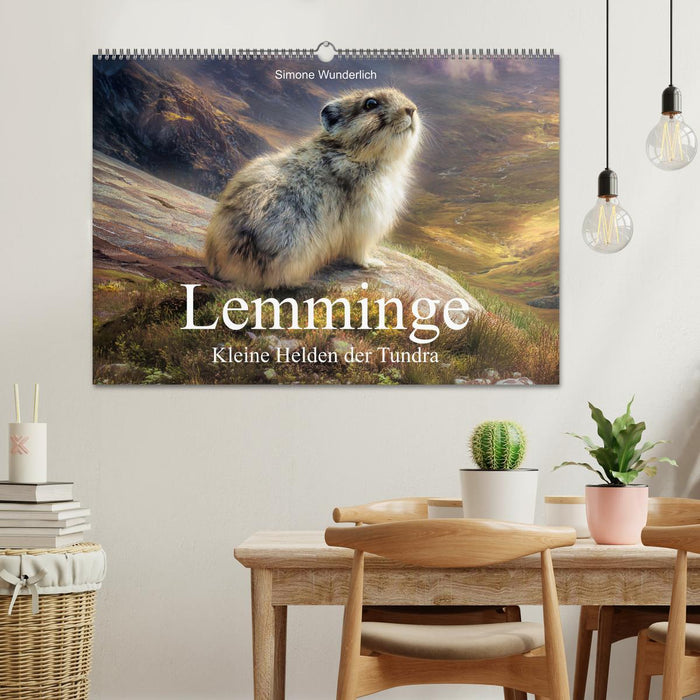 Lemminge - Kleine Helden der Tundra (CALVENDO Wandkalender 2027)