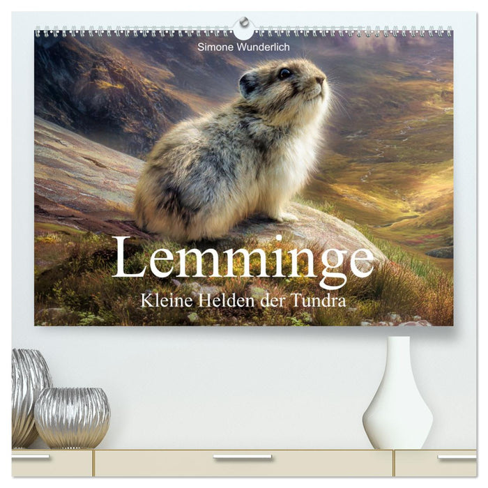 Lemminge - Kleine Helden der Tundra (CALVENDO Premium Wandkalender 2027)