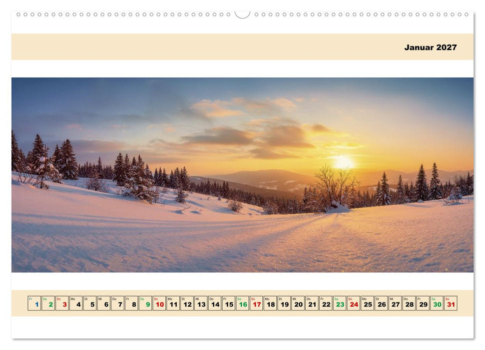 Landschafts - Panorama (CALVENDO Wandkalender 2027)