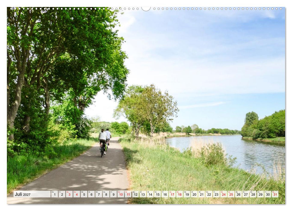 Radland Deutschland - Emsland (CALVENDO Premium Wandkalender 2027)