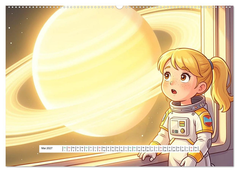Kleine Astronauten (CALVENDO Wandkalender 2027)