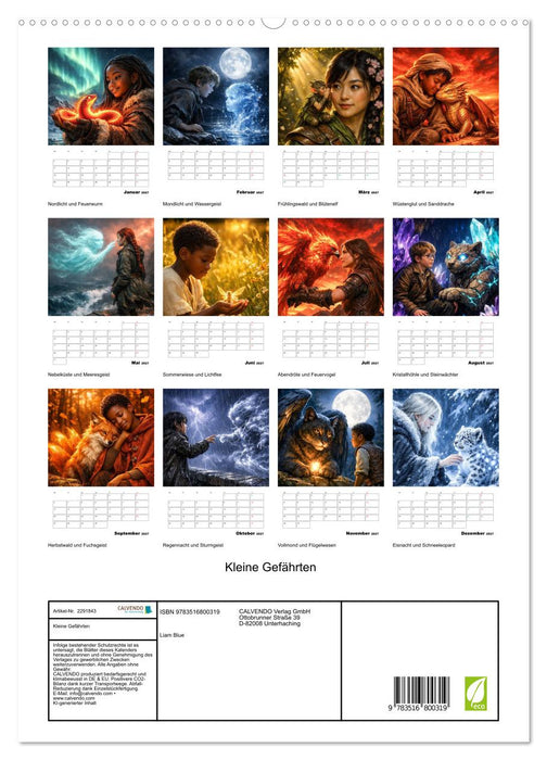 Kleine Gefährten (CALVENDO Premium Wandkalender 2027)
