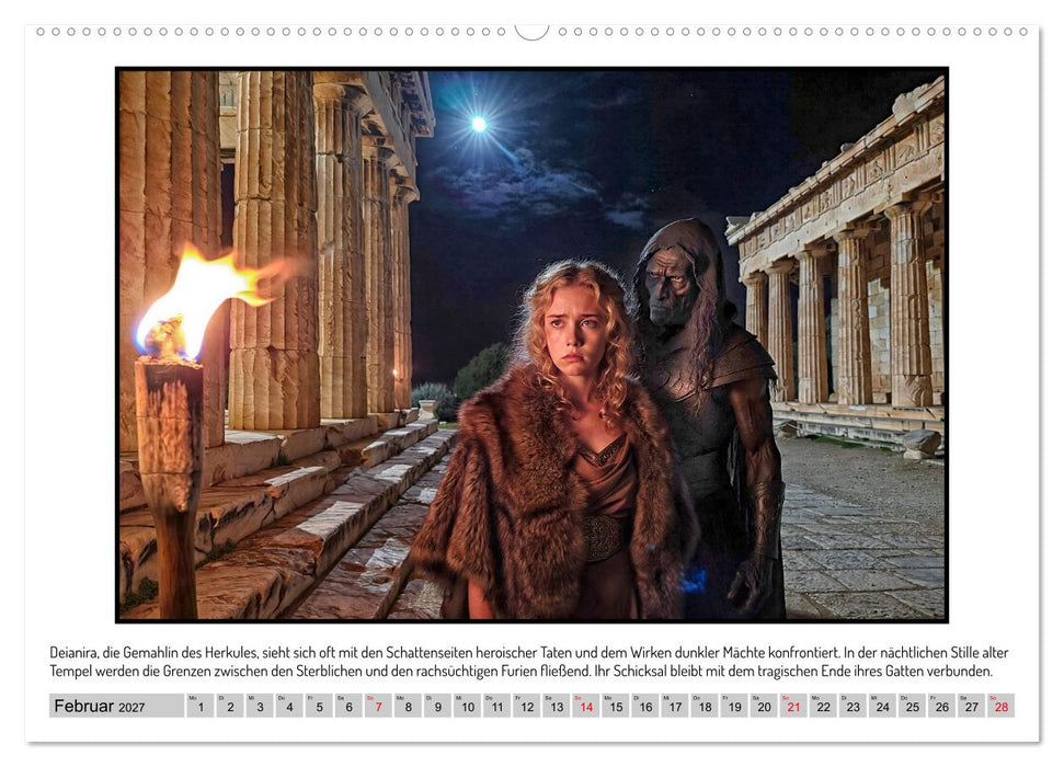 Götter, Helden und Emotionen im Kinosaal (CALVENDO Wandkalender 2027)