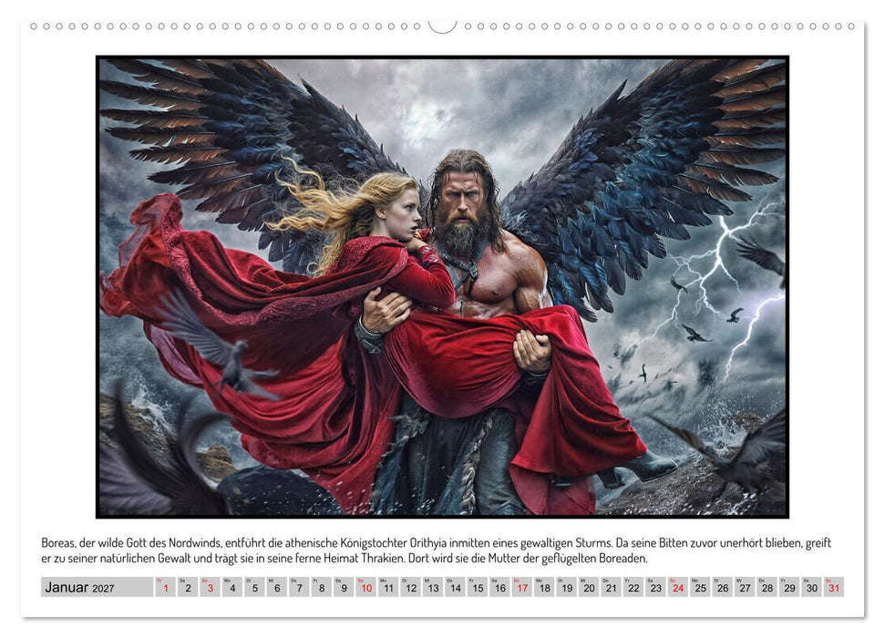 Götter, Helden und Emotionen im Kinosaal (CALVENDO Premium Wandkalender 2027)