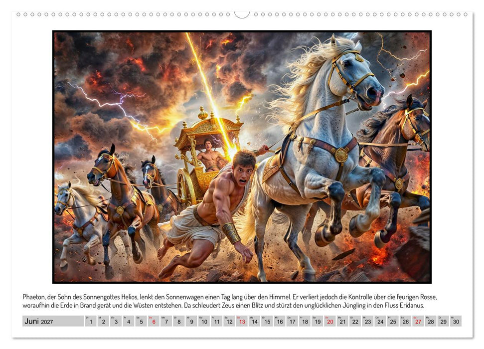 Götter, Helden und Emotionen im Kinosaal (CALVENDO Premium Wandkalender 2027)