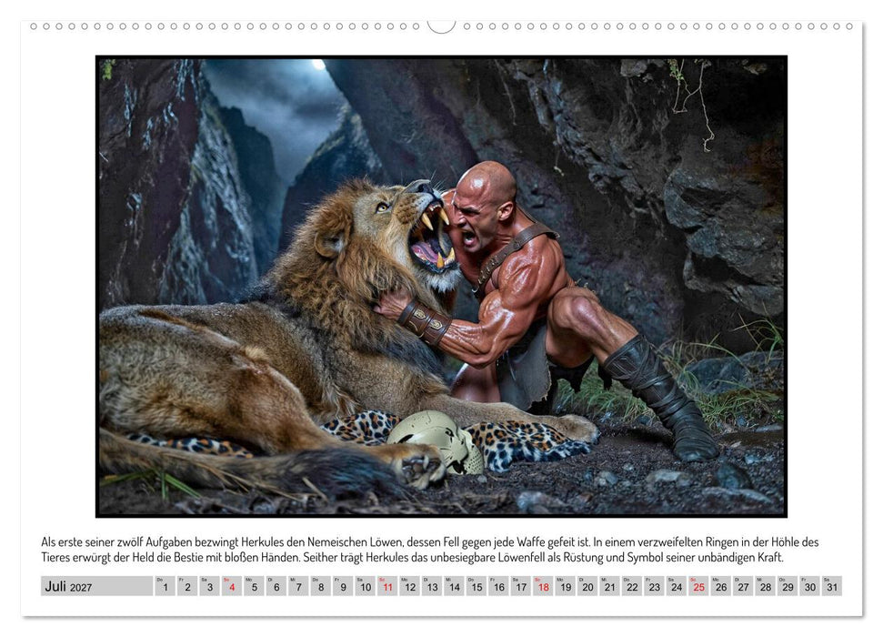 Götter, Helden und Emotionen im Kinosaal (CALVENDO Premium Wandkalender 2027)