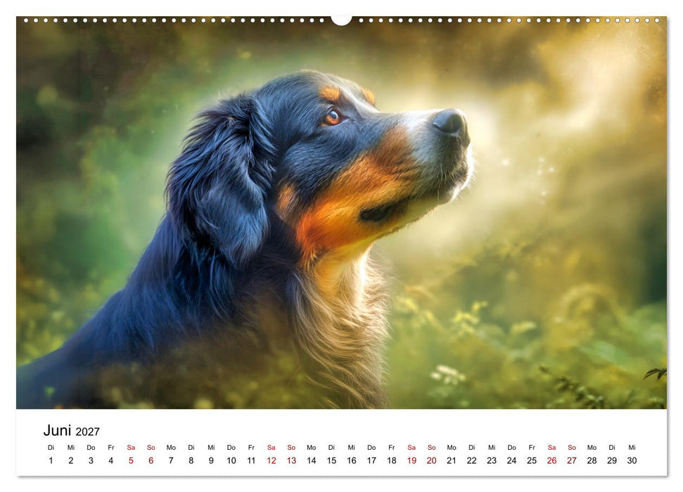 Stolz und Sanftmut - Berner Sennenhunde (CALVENDO Premium Wandkalender 2027)