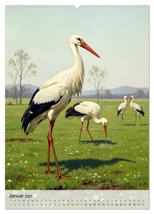 Vögel, die man selten sieht (CALVENDO Wandkalender 2027)