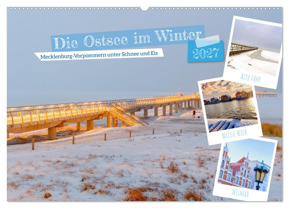 Die Ostsee im Winter (CALVENDO Wandkalender 2027)