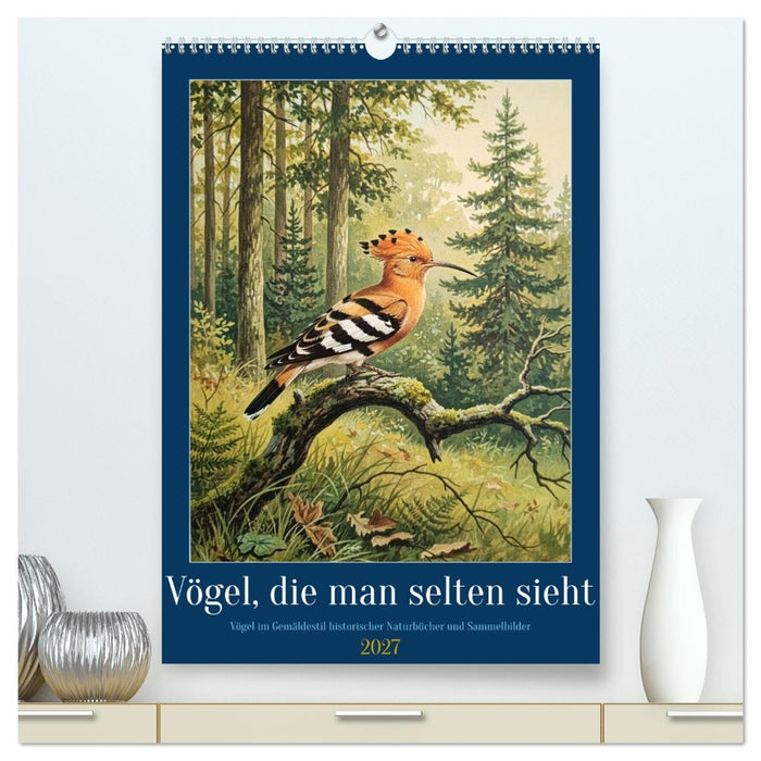 Vögel, die man selten sieht (CALVENDO Premium Wandkalender 2027)