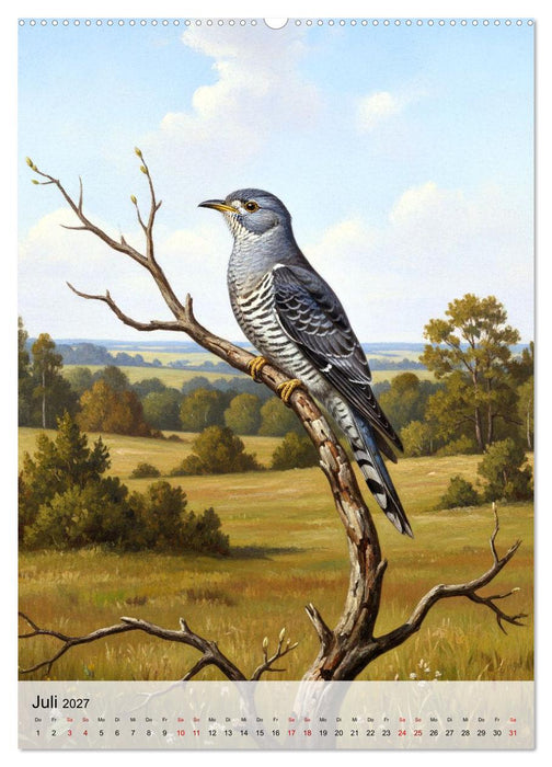 Vögel, die man selten sieht (CALVENDO Premium Wandkalender 2027)