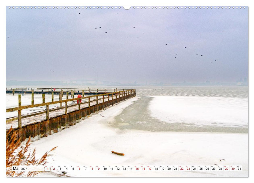 Die Ostsee im Winter (CALVENDO Premium Wandkalender 2027)