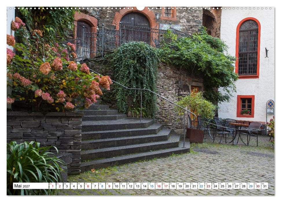 Die schönsten Orte im Moseltal - Von der Burg Eltz bis nach Trier (CALVENDO Wandkalender 2027)