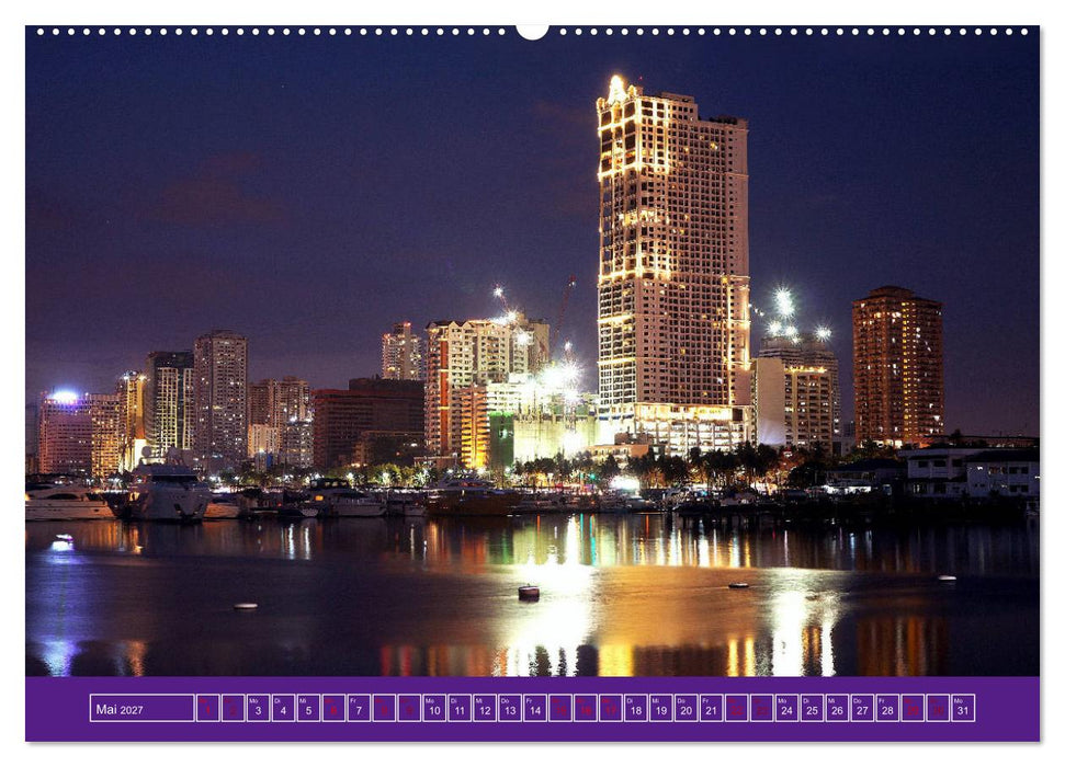 Metropolen - Asiens schönste Städte bei Nacht (CALVENDO Wandkalender 2027)