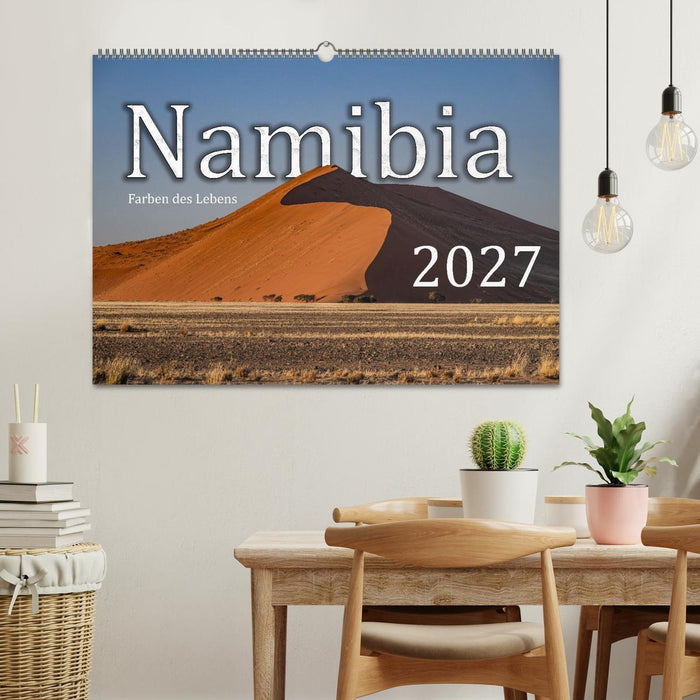 Namibia – Farben des Lebens (CALVENDO Wandkalender 2027)